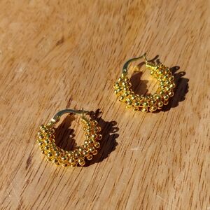 Elegant Gold Hoop Earrings